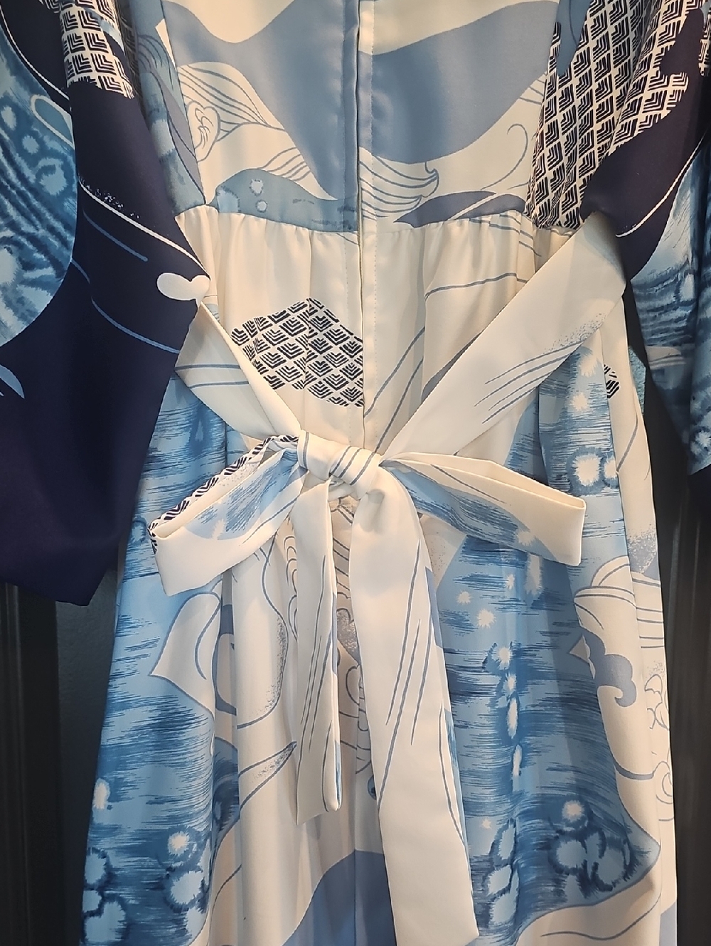 McLnerny Vintage Caftan Maxi Kimono Sleeve Dress - Picture 5 of 11